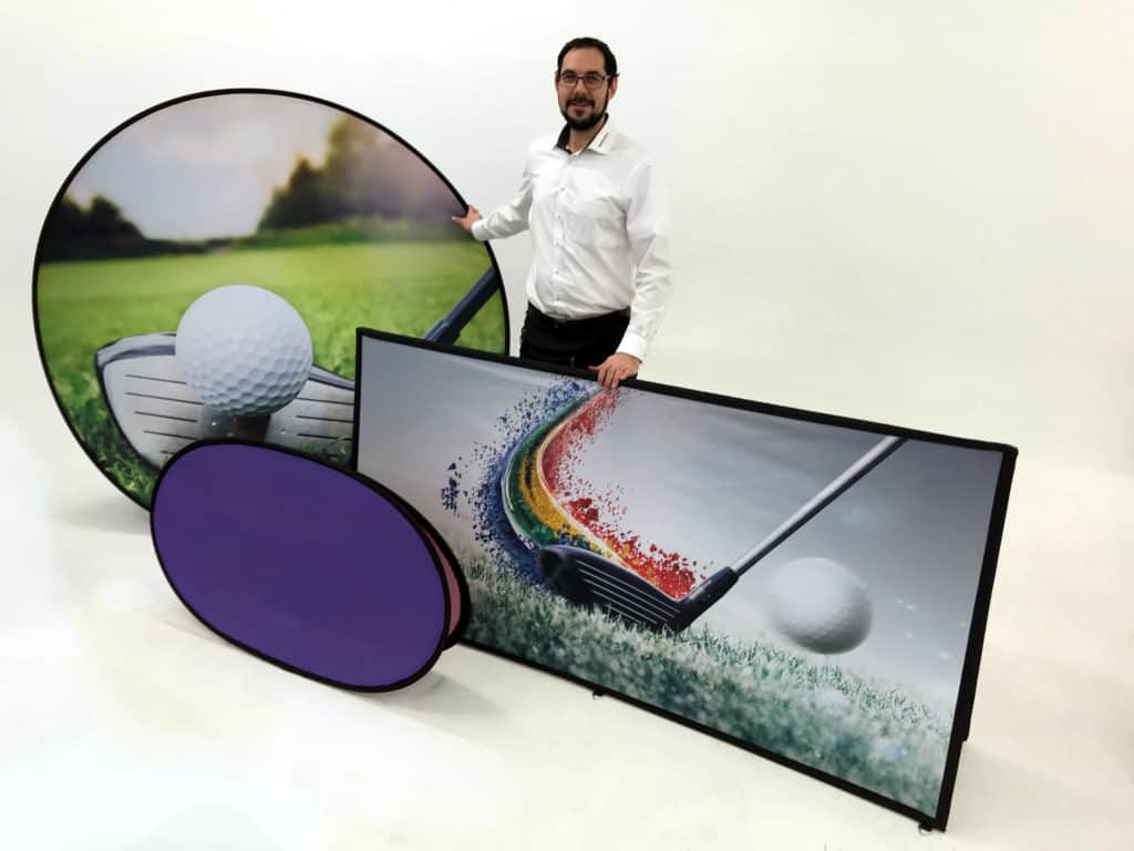 Banner Stoffdruck