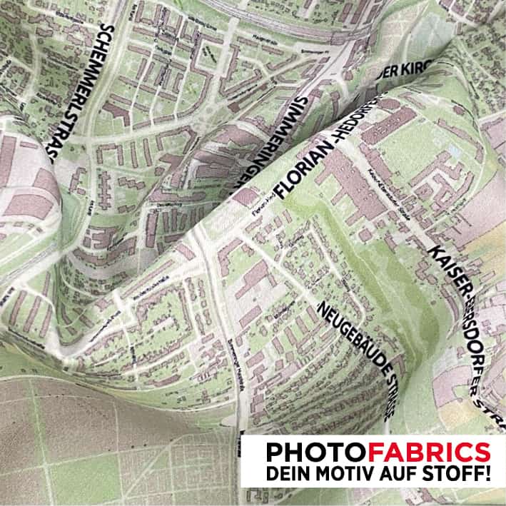 wien | Stoffdruck von PhotoFabrics