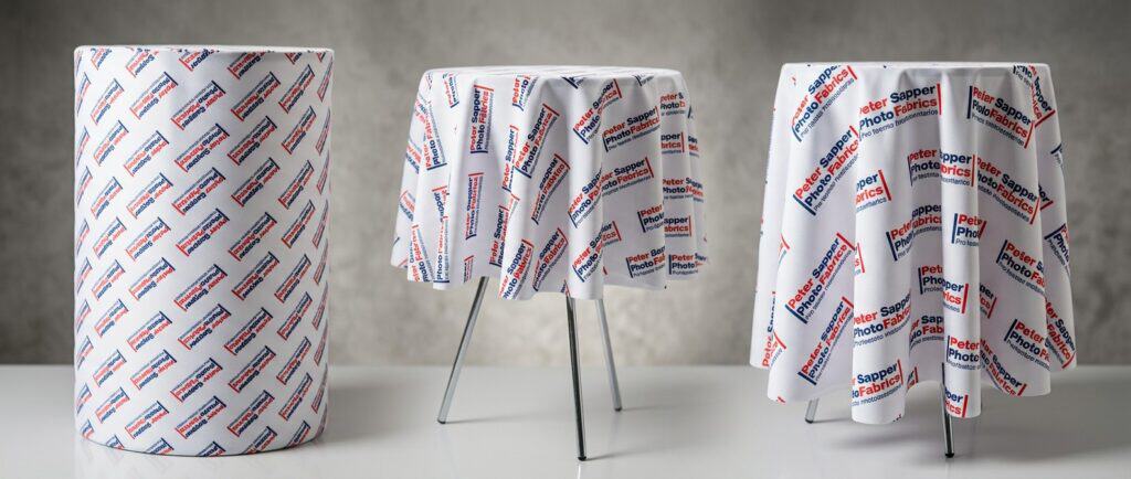 Stehtisch | Stoffdruck von PhotoFabrics